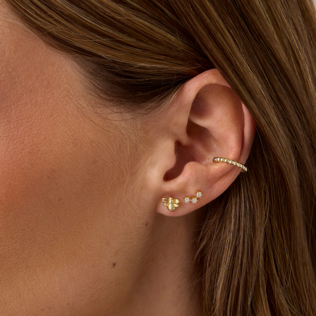 Women’s Flat Back Stud Earrings