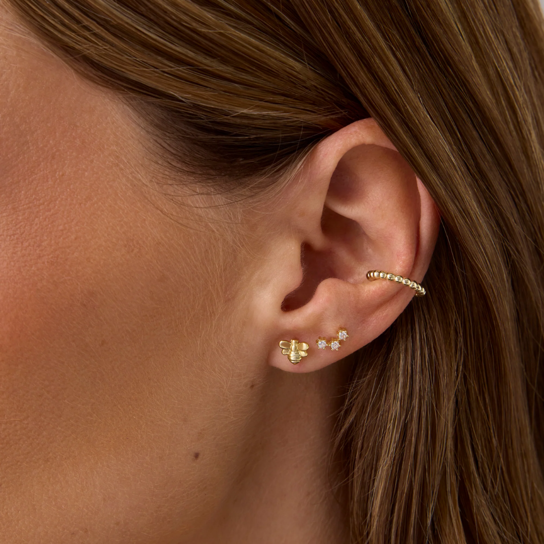 Women’s Flat Back Stud Earrings