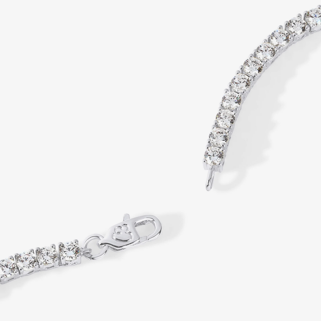 Women’s Cubic Zirconia Tennis Necklace – Classic Shine