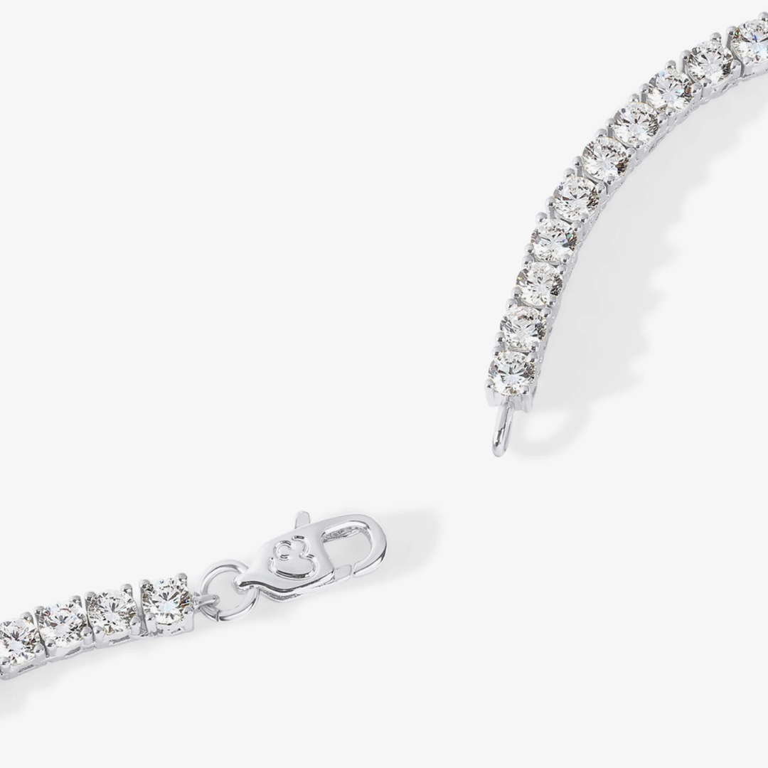 Women’s Cubic Zirconia Tennis Necklace – Classic Shine